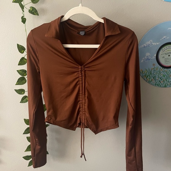 Rue21 Adjustable Long Sleeve Top - Picture 2 of 4